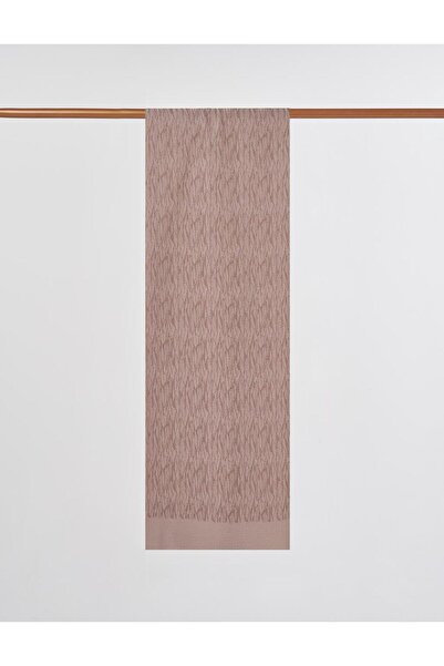 Kayra Patterned Floş Shawl Beige