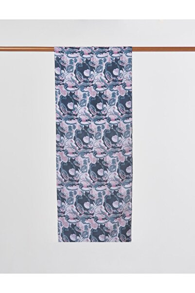 Kayra Şal cu model batik roz trandafir