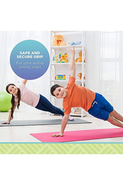 Prime Tag 15mm Non-Slip Yoga Mat - Durable Exercise Fitness Gym Mat