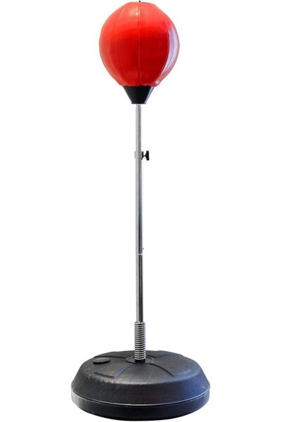 Prime Tag Children Punching Bag with Stand - Adjustable Height Boxing Set