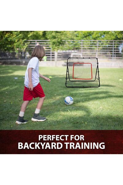 Prime Tag Football Bouncer - Adjustable Kickback Rebounder (100/120 cm)