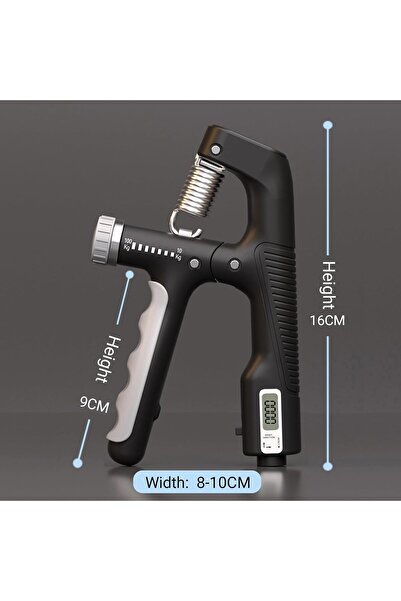 Prime Tag Hand Grip Strengthener with Digital Counter, Adjustable 10–100kg
