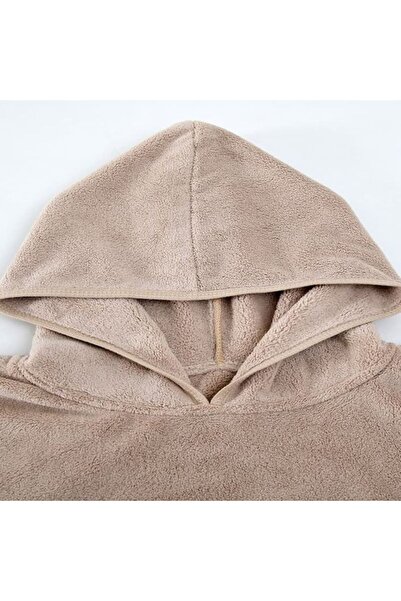 Reiashn Jumana bathrobe with buttons, size M, beige color