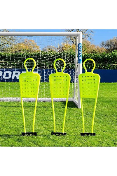 Prime Tag Mini Free Kick Mannequins - Set of Soccer Training Equipment (Assorted Colors)