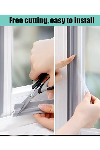 Generic Self-adhesive window seal strip, soundproof, windproof, and insect-proof door seal strip,Brown