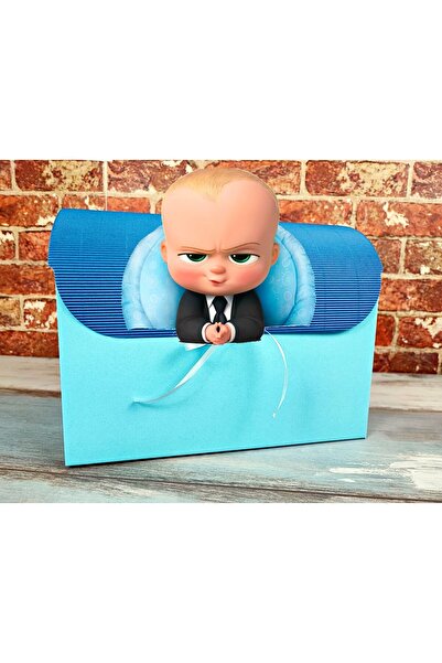 Invitatii Originale Casuta de bani BABY BOSS