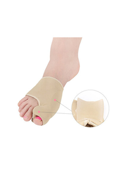 GENÇPOL جوارب جوكون السيليكونية لتصحيح إبهام القدم - واقي لأصابع القدم