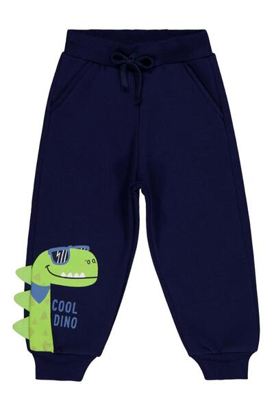 Civil Boys Trex Ready Printed 2-5 Years Old Sweatpants - Navy Blue 3-4 Years Old