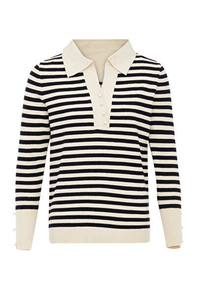 Swirly Strickpullover