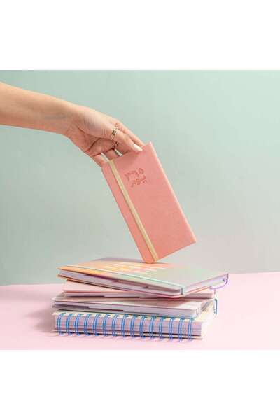 SEEN Slim Agenda 2026 - 365 Days (Pink Apricot)