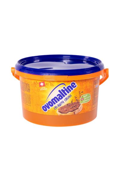 YABANEEZ كريمة الكاكاو المقرمشة (2.5 كجم) "أوفومالتين" (عبوة)