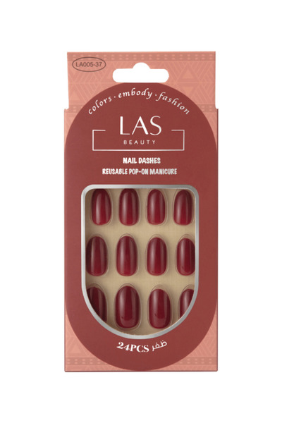 LAS BEAUTY اظافر تركيبة لاصقة رقم 37 من لاس بيوتي