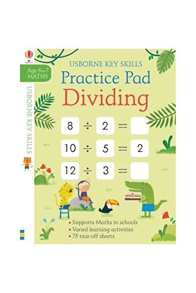 Usborne Publishing Dividing Practice Pad 6-7