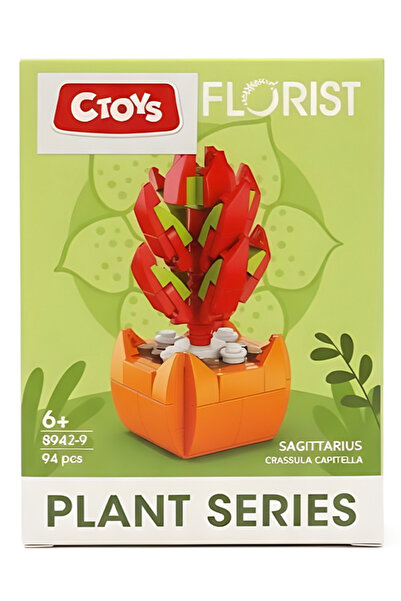 CToys Florist Burçlar Cobalt Ilı Plant Making Kit Sagittarius 8942 9