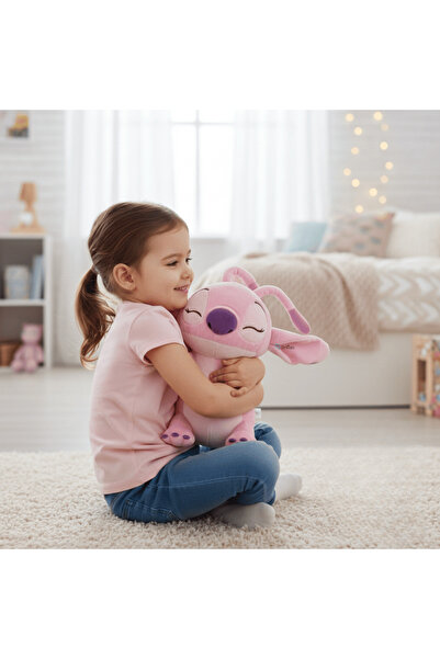 DrKala Plush Stitch Toy, Pink/Light White, 35 cm