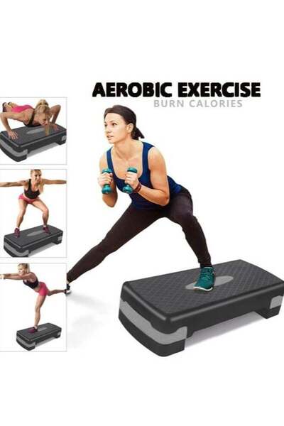 BLOOMING TIME Exercise Pedal - Detachable, Adjustable Height, Anti-Slip Household Stepper