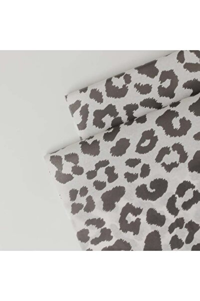 Packanya Beyaz Leopar Desenli Pelur Kağıt- 50x70 17 gr - 50 Adet