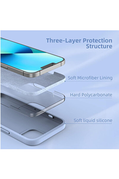 Coverzone Special Design High Quality Velvet Inside Launch Silicone Case Sd Compatible with iPhone 17 Pro Max