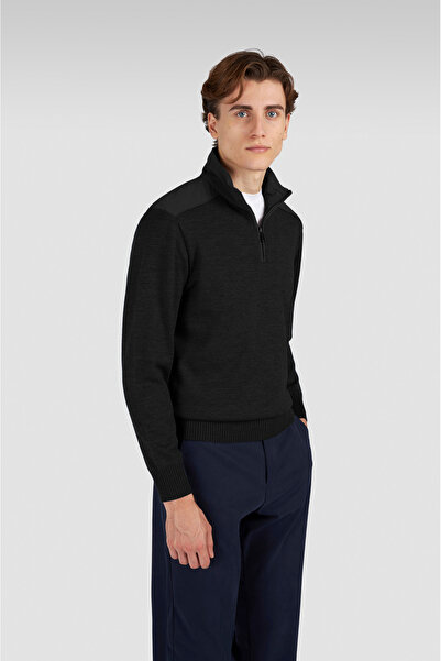 PAUL&SHARK Men's Knitted Wool Zipped Sweater