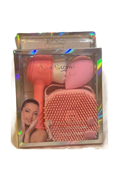 rox&fsh 3-piece facial cleansing, massage and washing accessory set