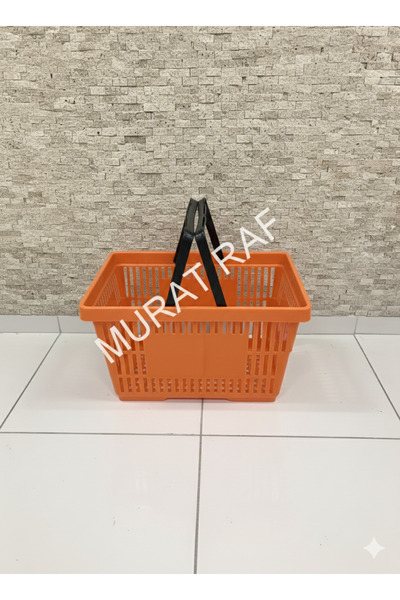 MURAT RAF Basket Hand Basket 22Lt Size Shopping Basket 3-Piece