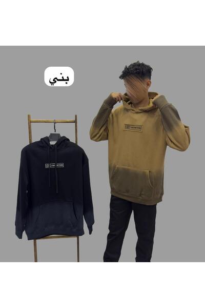 ALANAQA New unisex oversized cotton lined pullover hoodie with finger hole