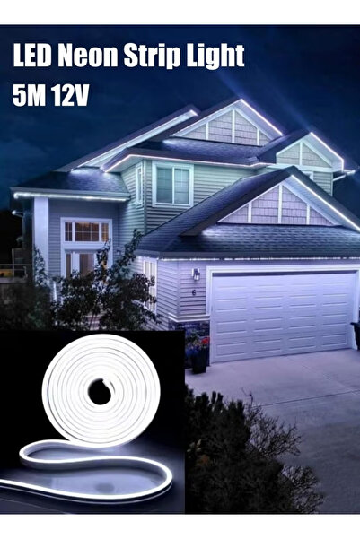 Generic LED Neon Light Strip, 16.4ft/5m, 12V RGB Light Rope, Waterproof IP65, Cuttable Neon Sign