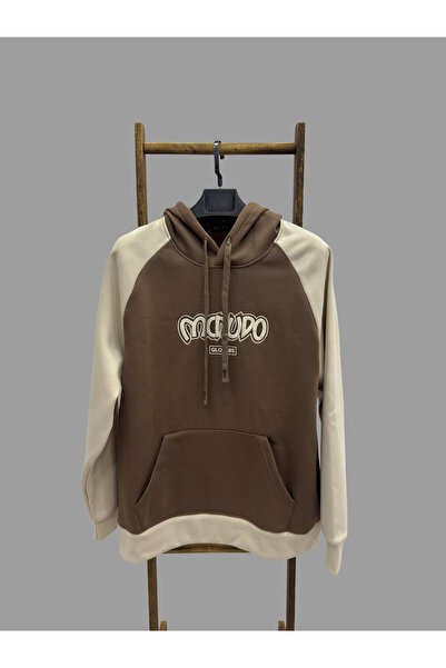 ALANAQA New unisex oversized cotton lined pullover hoodie