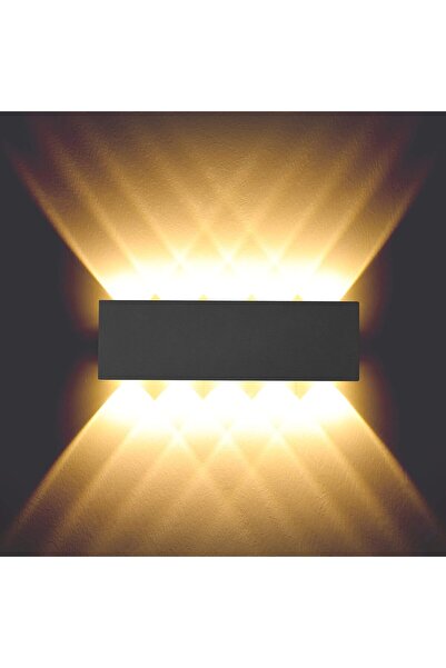 OEM 10W Indoor Aluminum Wall Lamp, Up & Down Wall Sconce, Waterproof Outdoor Light Fixture - Warm White