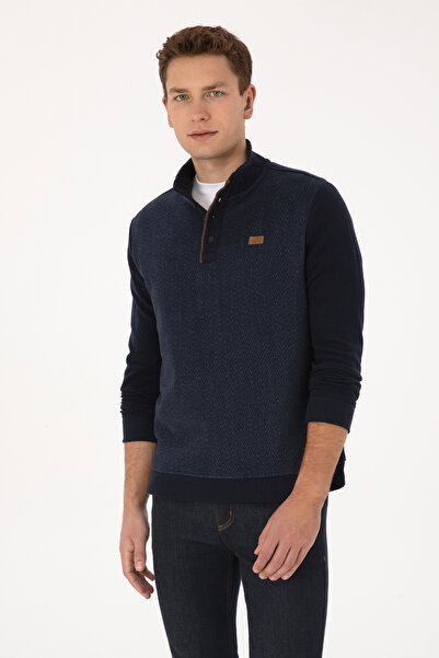 U.S. Polo Assn. Men's Navy Blue Sweatshirt 50309967-Vr033