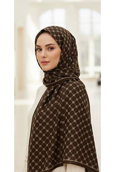 Quare Viscon kumaş ipek baskı şal