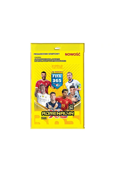 Panini FIFA 365 Adrenalyn 2026 Mega Başlangıç Paketi