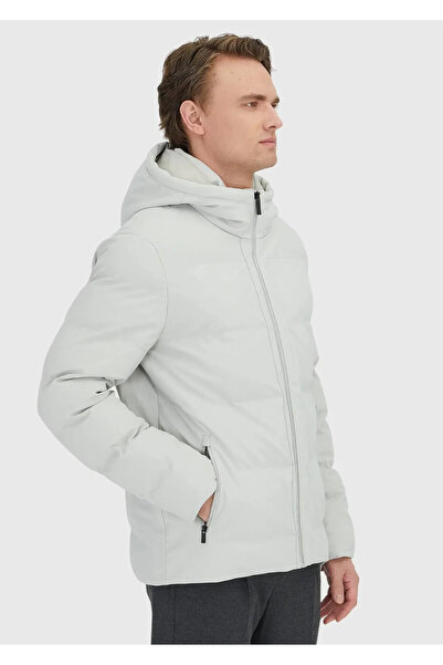 Ramsey Kum Regular Fit Hooded Casual Woven Coat