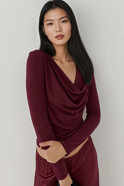 Hiccup Degaje Collar Knitted Top