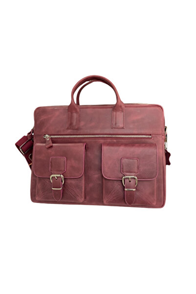 MFT Leather Design Genuine Leather Laptop Handbag |   Loreen 2230