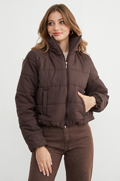 Fulla Moda Μπουφάν με ελαστική μέση