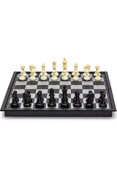 PROCART Magnetic chess, interactive game with 32 pieces, game board 32x32 cm