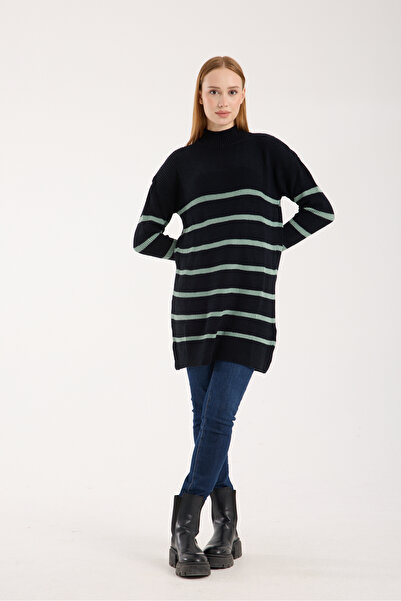 WOMENTİ Lupine Striped Knitwear Sweater