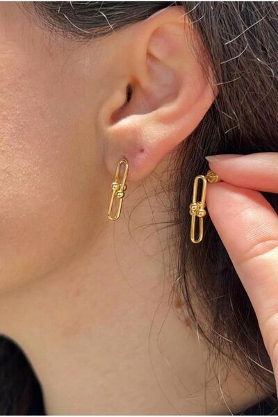 kuyumcu nurettin 2.60 gr (GRAM) Top Halkalı Küpe 22 Ayar Altın