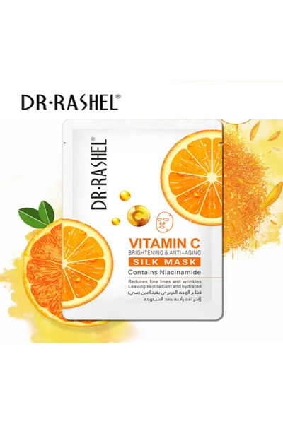 Dr. Rachel Dr. Rashel Silky Vitamin C Anti-Aging Face Mask - Pack of 5