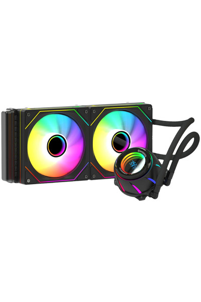 GAMEBOOSTER Blade 240B Argb 240mm Black Processor Liquid Cooler Gb-Lcs-Bl240B