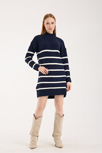 WOMENTİ Lupine Striped Knitwear Sweater