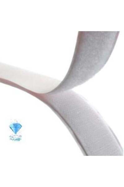 Sewing Kit شريط لاصق مزدوج الجوانب من شاك شاك (أبيض) 1 بوصة × 25 مترًا