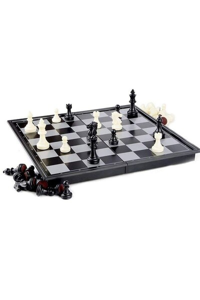 PROCART Magnetic chess, interactive game with 32 pieces, game board 32x32 cm