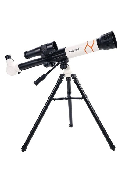 PROCART Astronomical telescope for children, with tripod, 10-40x eyepieces, age 6+