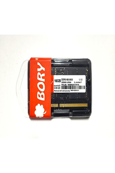 BORY 16 Gb Ddr5 5600Mhz Boxed Notebook Ram Memory