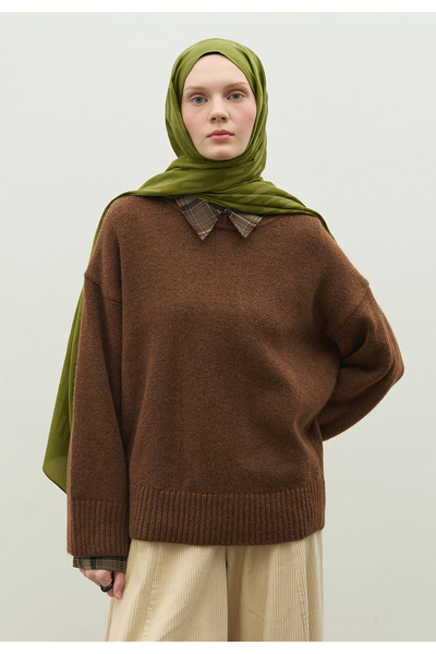 Freshscarfs Nara Cotton Flower Jacquard Shawl Forest