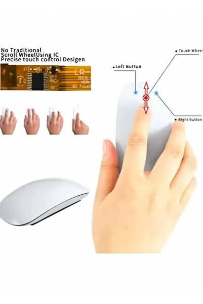 DOMEET Generic Wireless Touch Mouse For Apple MacBook Air/Pro