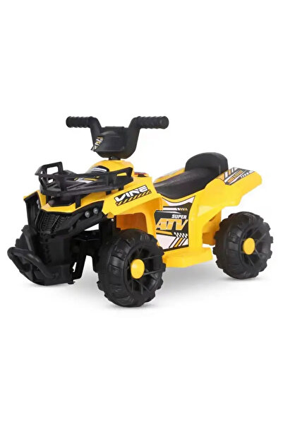 AT Performance ATV electric, ATV pentru copii, Homcom, baterie reîncărcabilă de 6V, 2-6 ani - galben