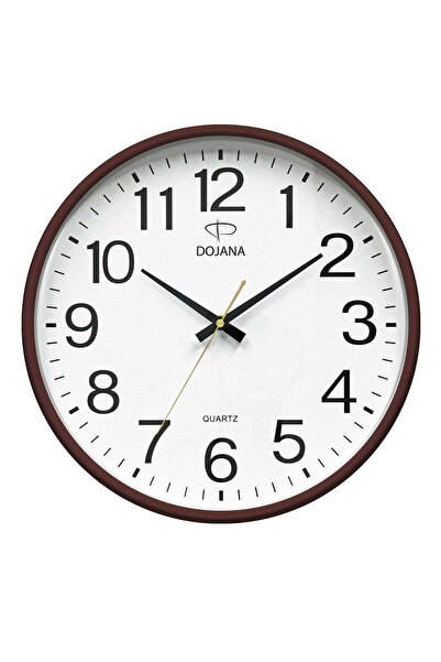 dojana Analog Plastic Wall Clock Battery Operated